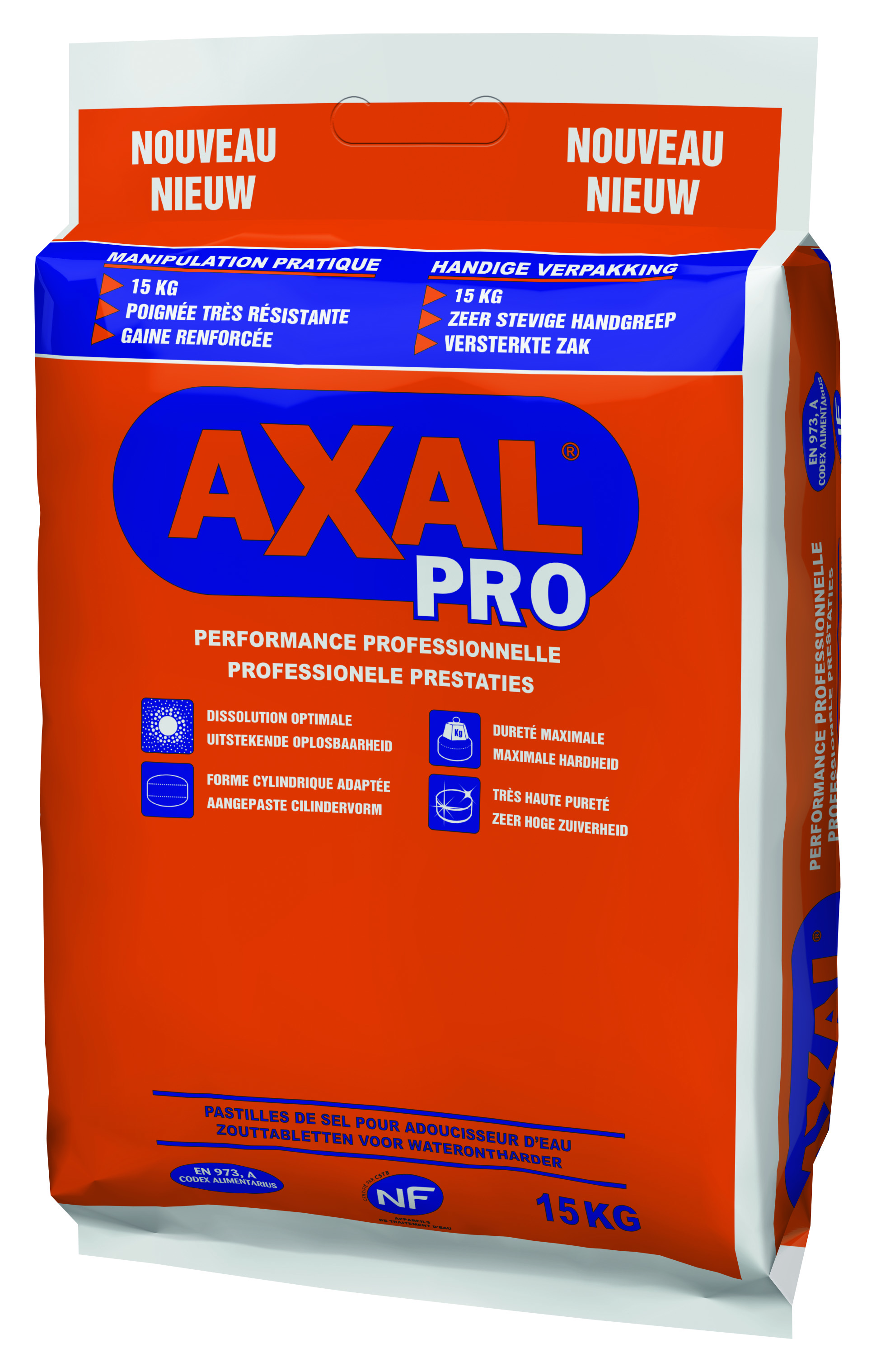 AXAL® Pro 1 pallet 15kg € 6.12 per zak € 501.22